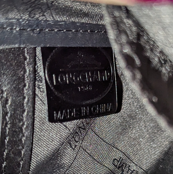 Longchamp Elegant Black and Cream Women's Clutch Set - Picture 9 of 16